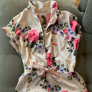 Victoria Secret silk romper